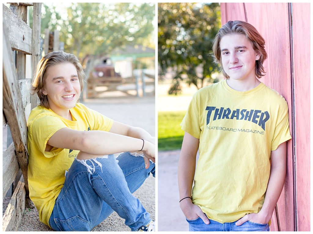 Tumbleweed Park, Kobe's Senior Photo Session