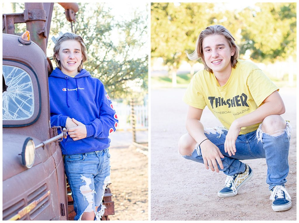 Tumbleweed Park, Kobe's Senior Photo Session