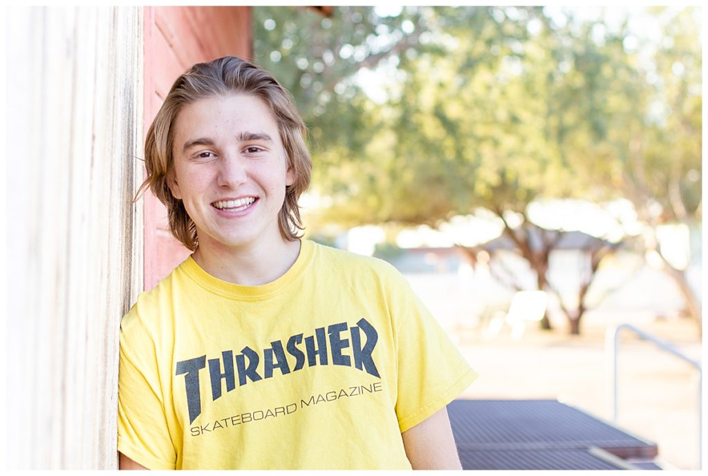 Tumbleweed Park, Kobe's Senior Photo Session