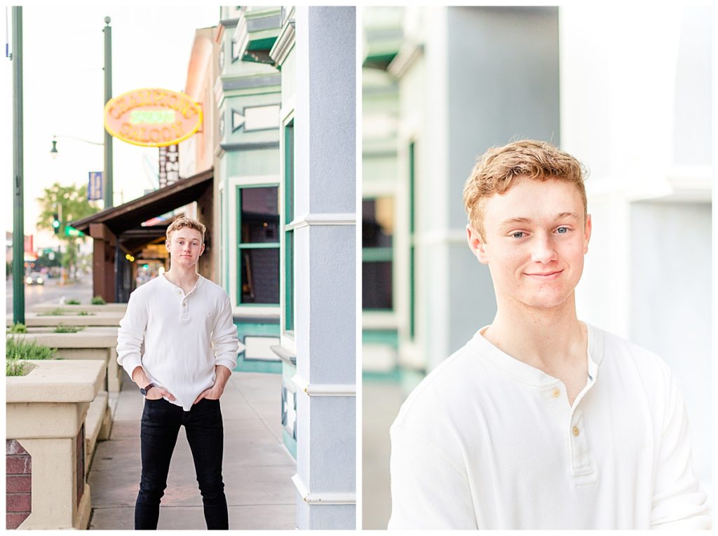 Downtown Gilbert Senior Session