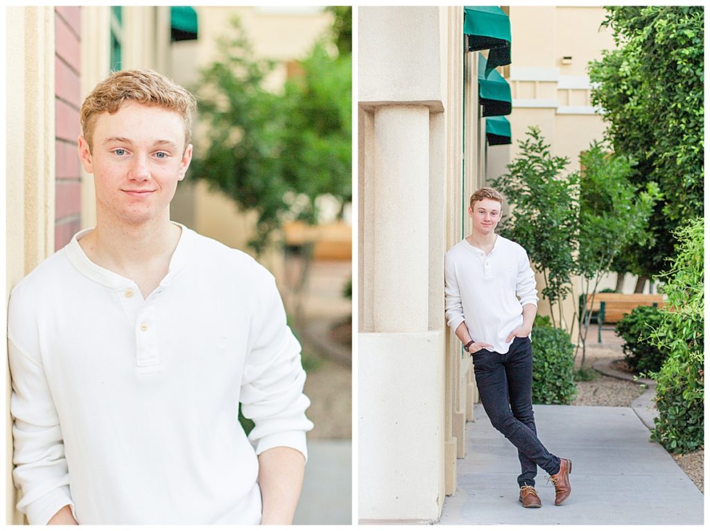 Downtown Gilbert Senior Session