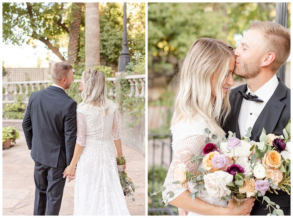 Brock and Sarah's Styled Session at The Wright House