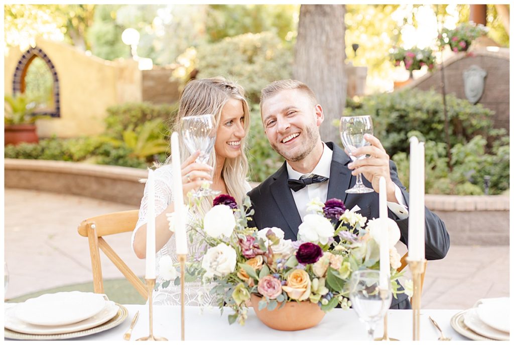 Brock and Sarah's Styled Session at The Wright House