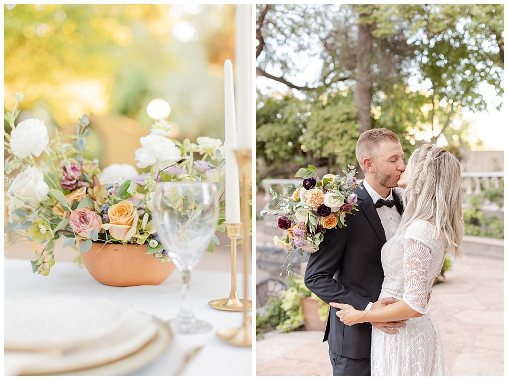 Brock and Sarah's Styled Session at The Wright House