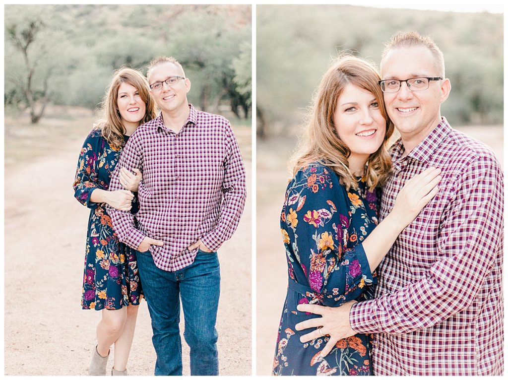 anniversary photos at Coons Bluff