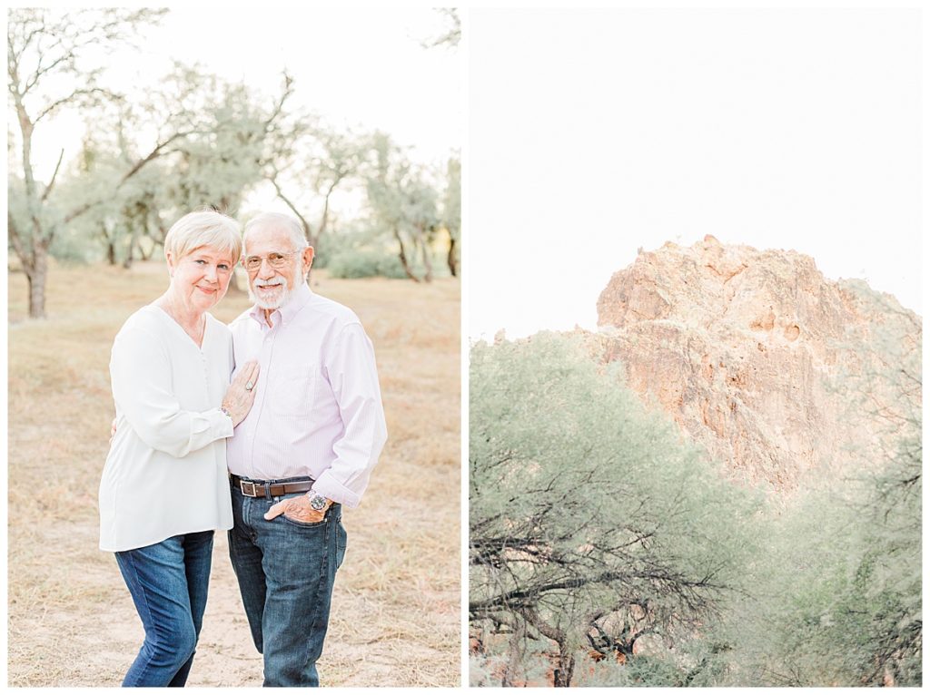 anniversary photos at Coons Bluff