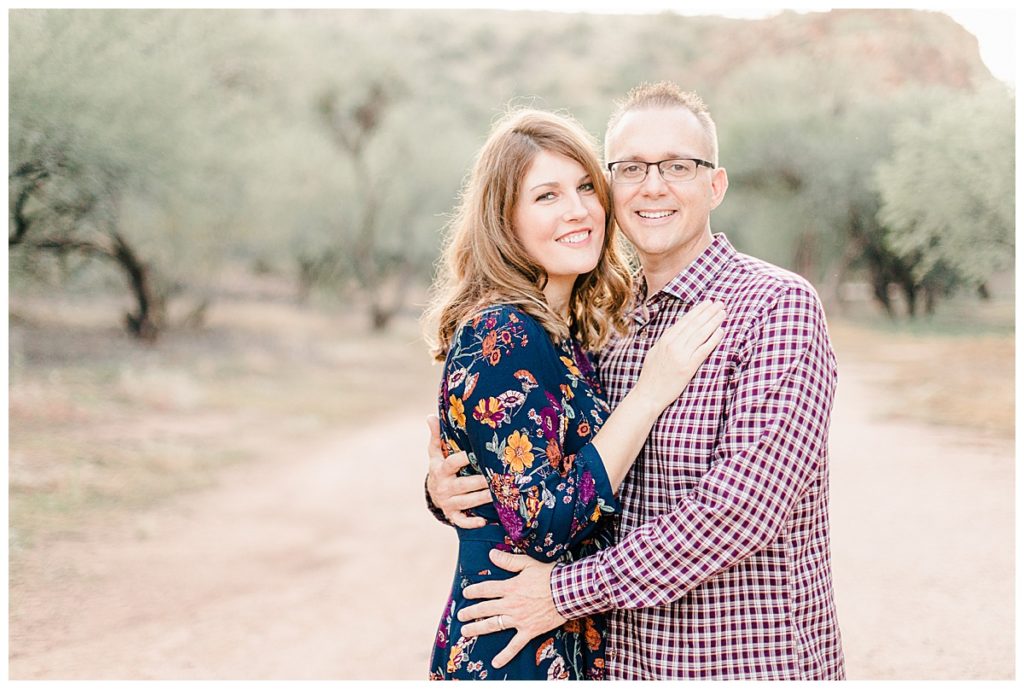 anniversary photos at Coons Bluff