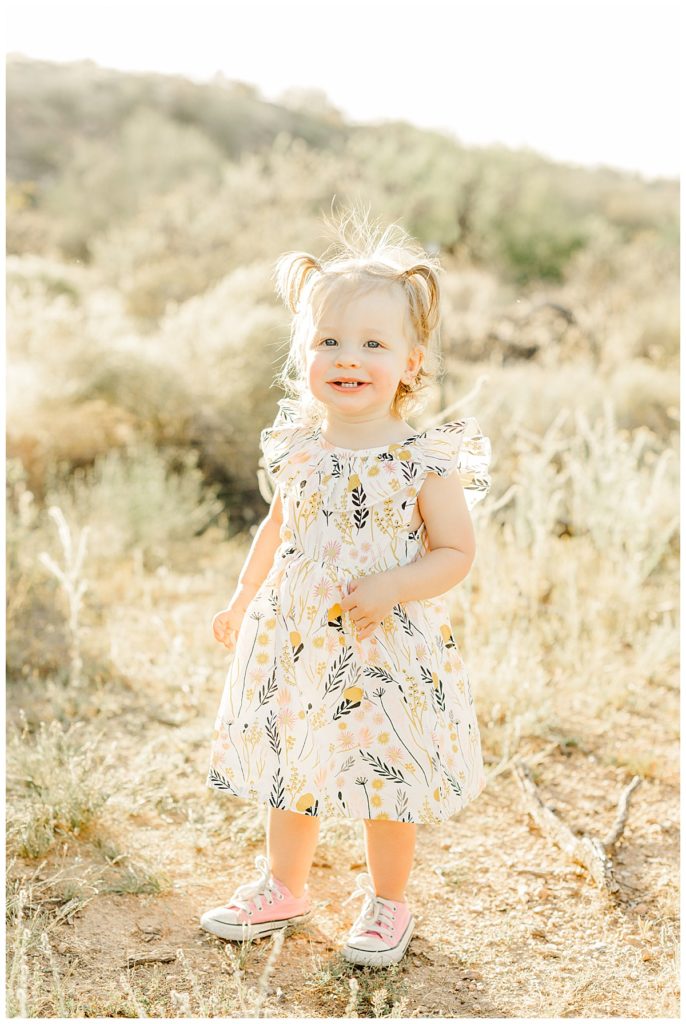 Arizona Desert Family Session at Coons Bluff