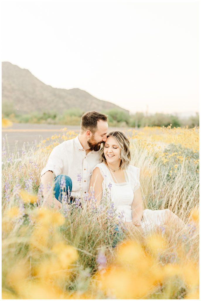 Light & Airy Spring Desert Couples Photos, Phon D. Sutton