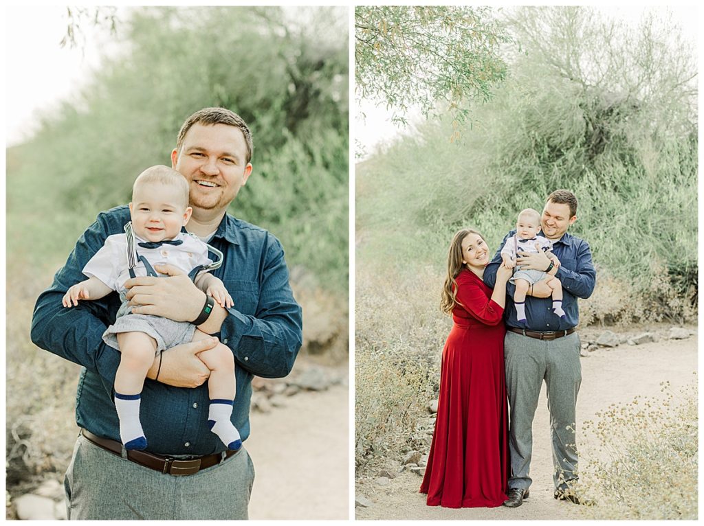 Dad and his little boy, Veterans Oasis family photos