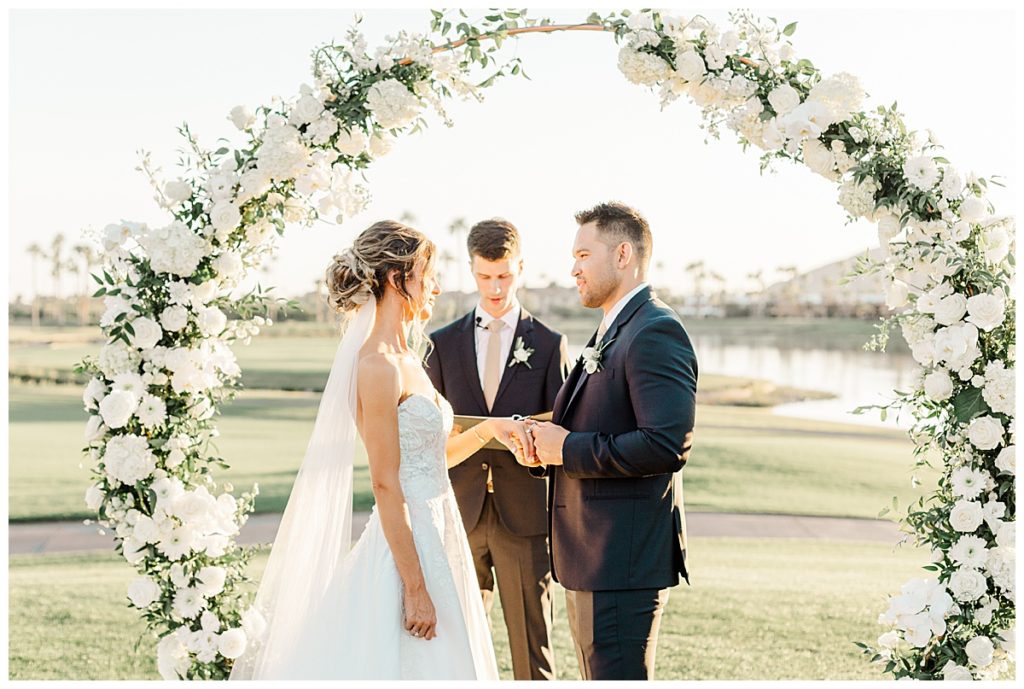 Wedding Ceremony & Vows at McCormick Ranch | Blog: 6 Photographer Secrets to a Smooth Running Ceremony 