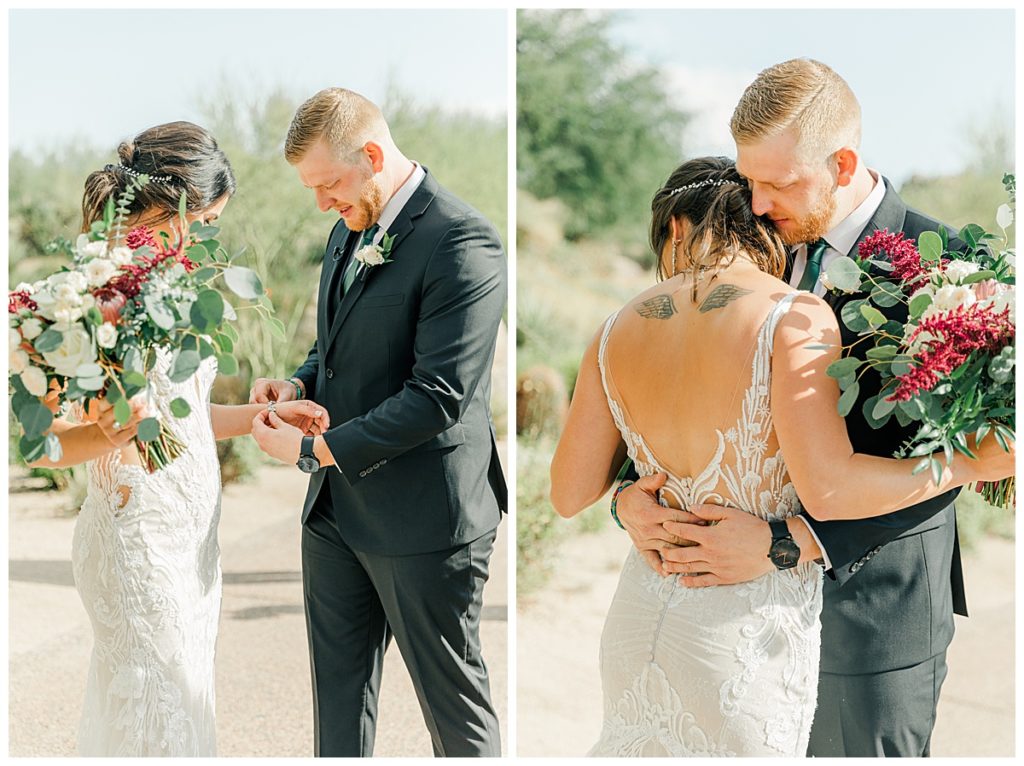 Chelsea & Kyle's Troon North Golf Club Wedding | First Look 