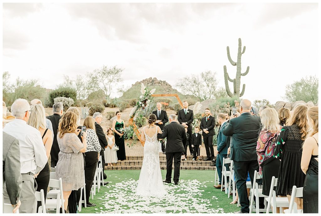 Chelsea & Kyle's Troon North Golf Club Wedding Ceremony