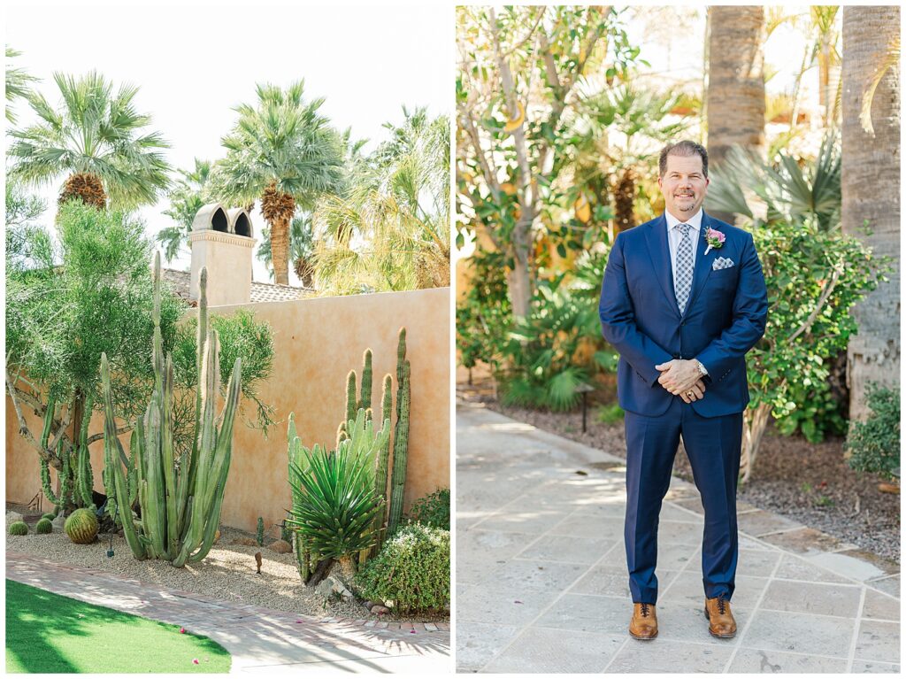 Groom Portraits |  Royal Palms Wedding, Scottsdale 