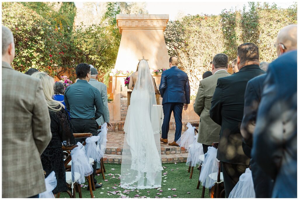 Wedding Ceremony at Royal Palms Scottsdale 