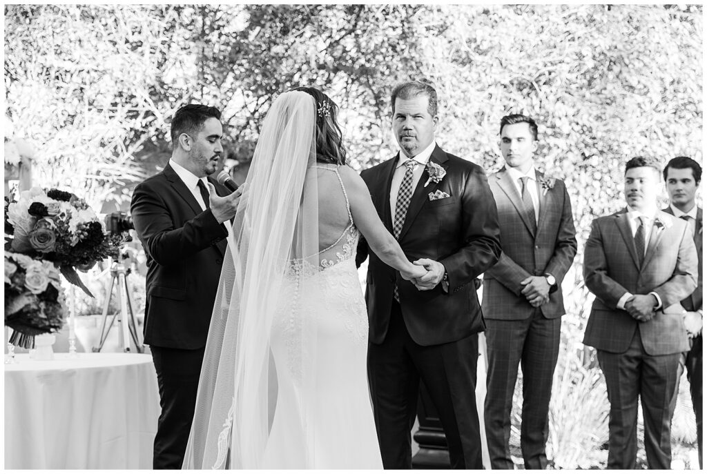 Wedding Ceremony at Royal Palms Scottsdale 