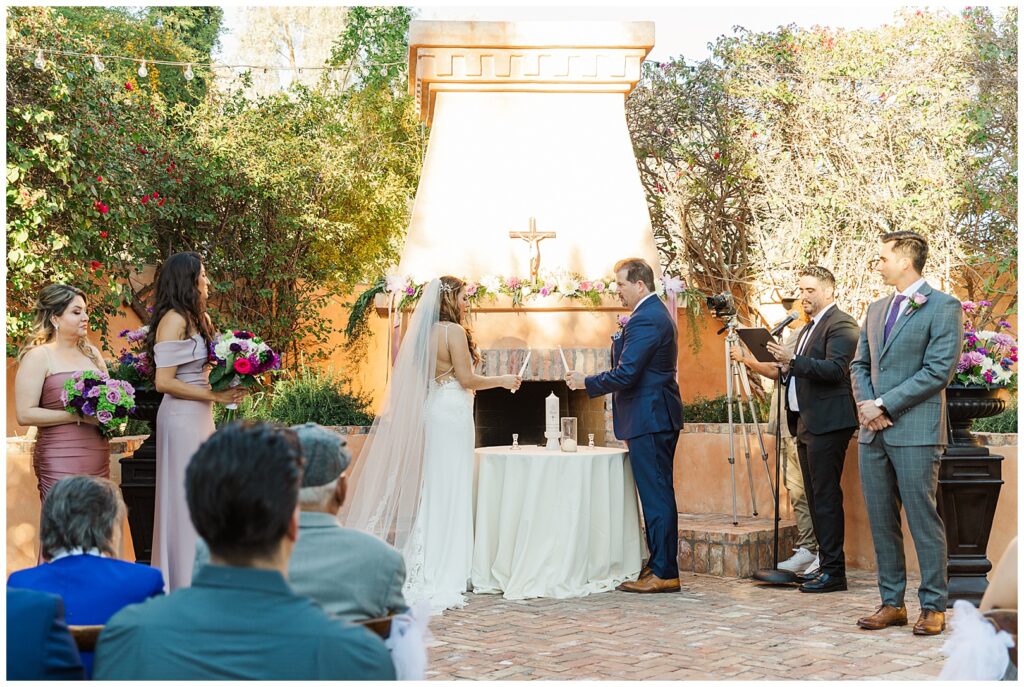 Wedding Ceremony at Royal Palms Scottsdale 