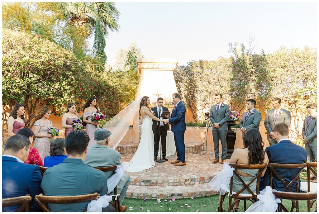 Wedding Ceremony at Royal Palms Scottsdale 