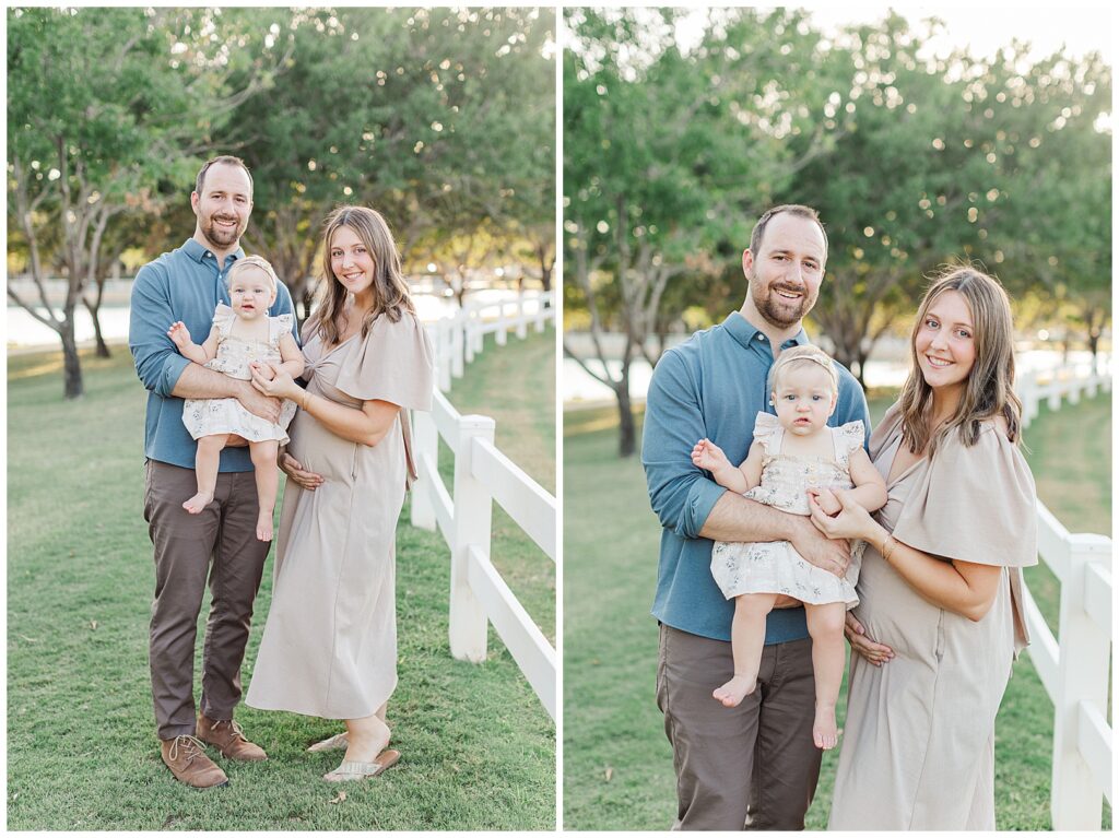 photos with a 1 year old at Morrison Ranch