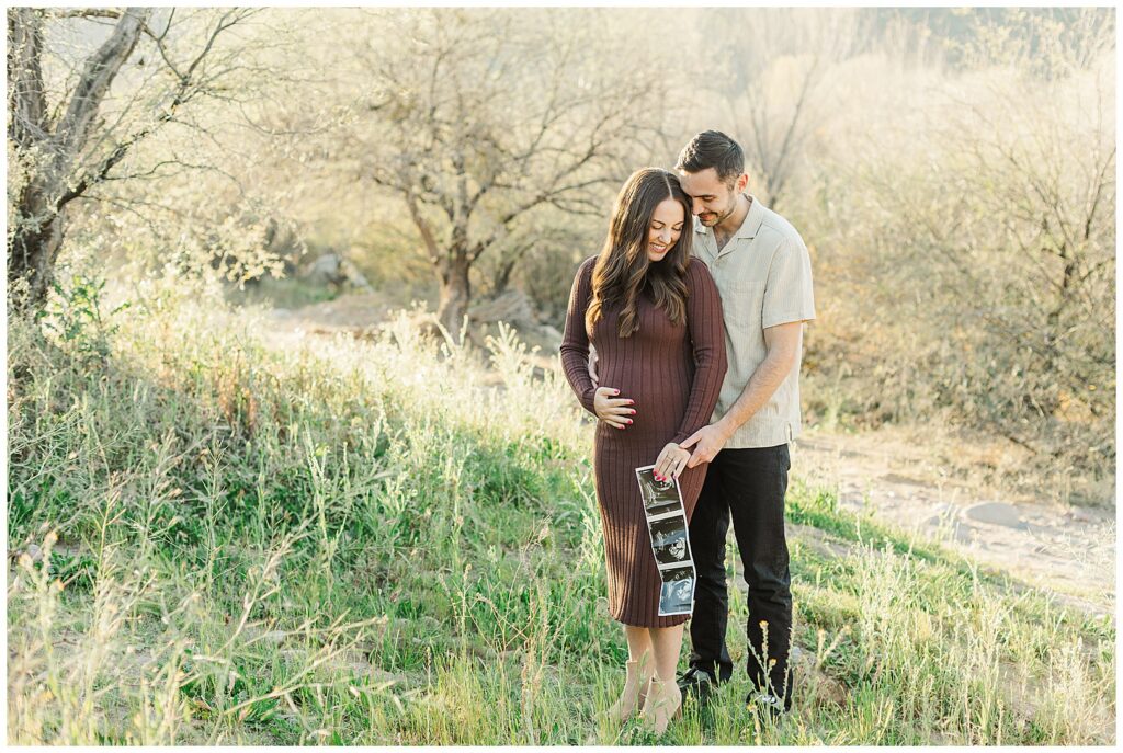 Phon D. Sutton Baby Announcement Photos