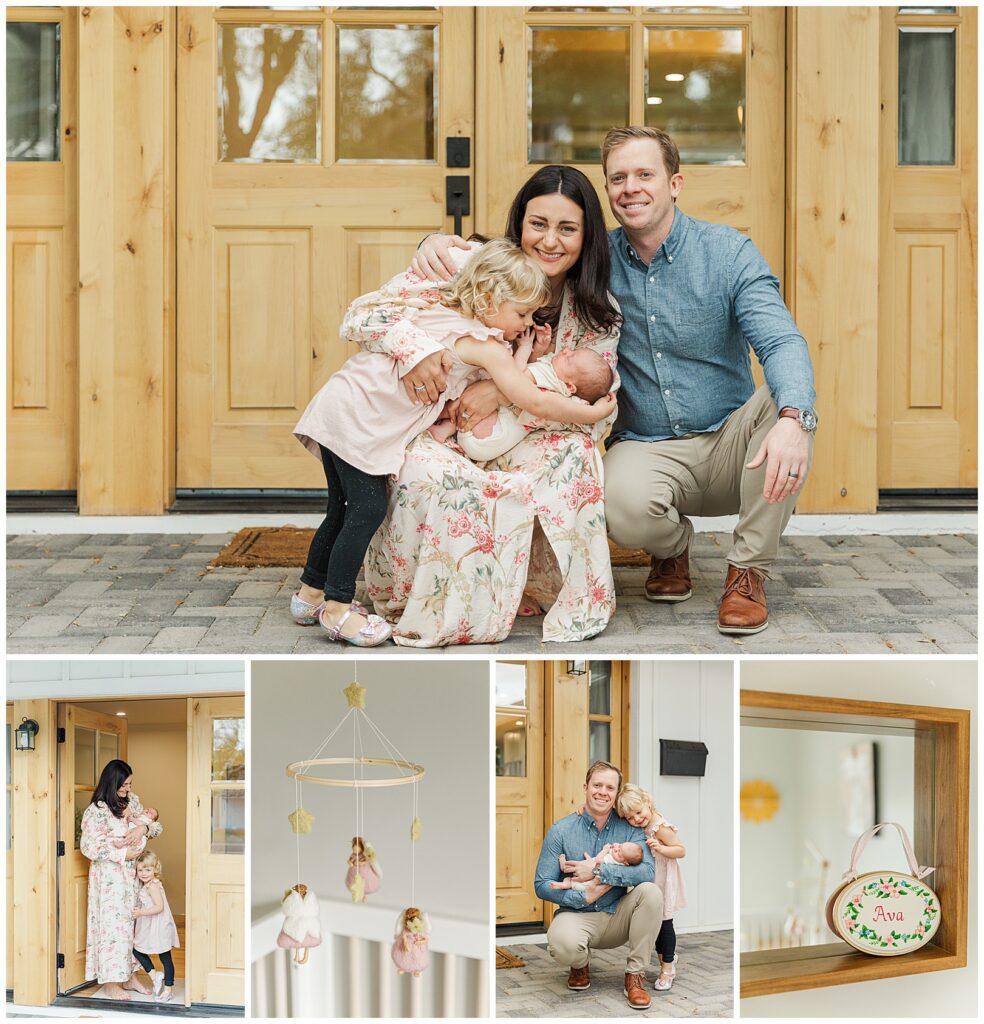 Scottsdale newborn photos | Lifestyle at home family photos