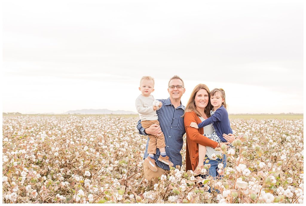 Cotton Field Family Photos