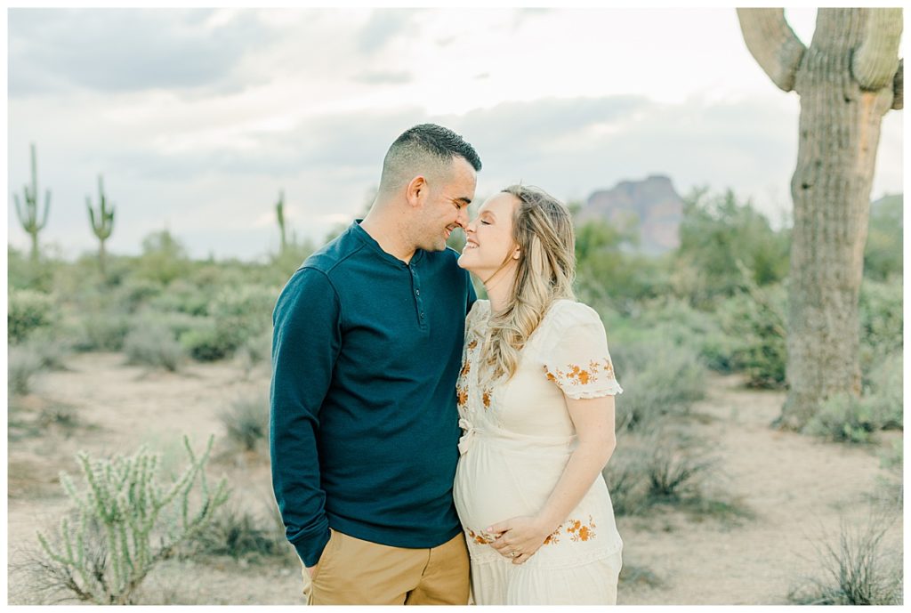 Arizona Desert Maternity Session