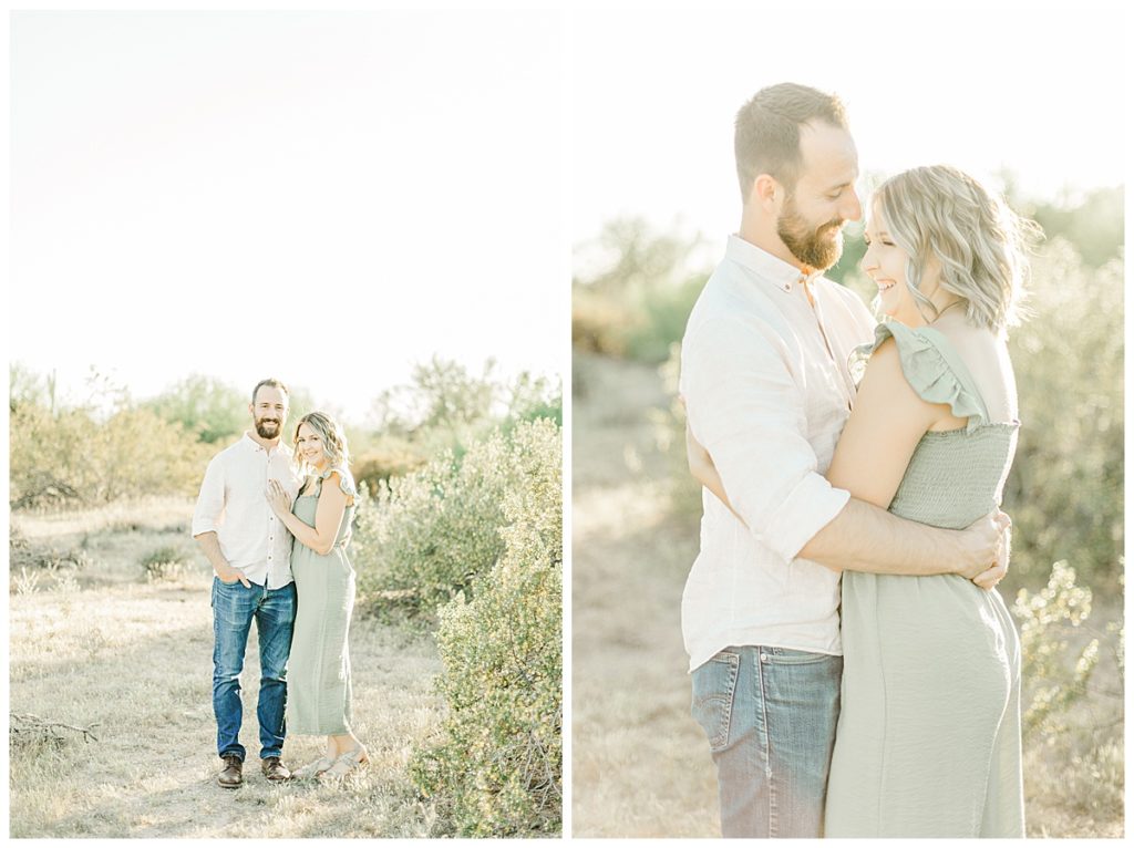 Light & Airy Spring Desert Couples Photos