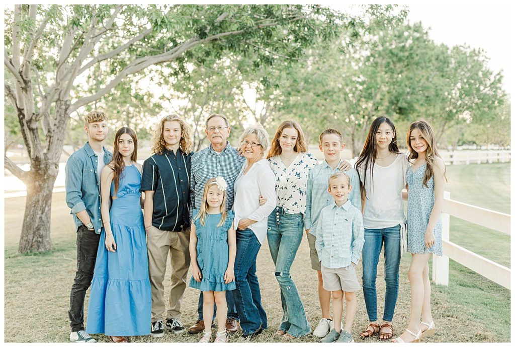 The Johnson's Extended Family Photos in Morrison Ranch