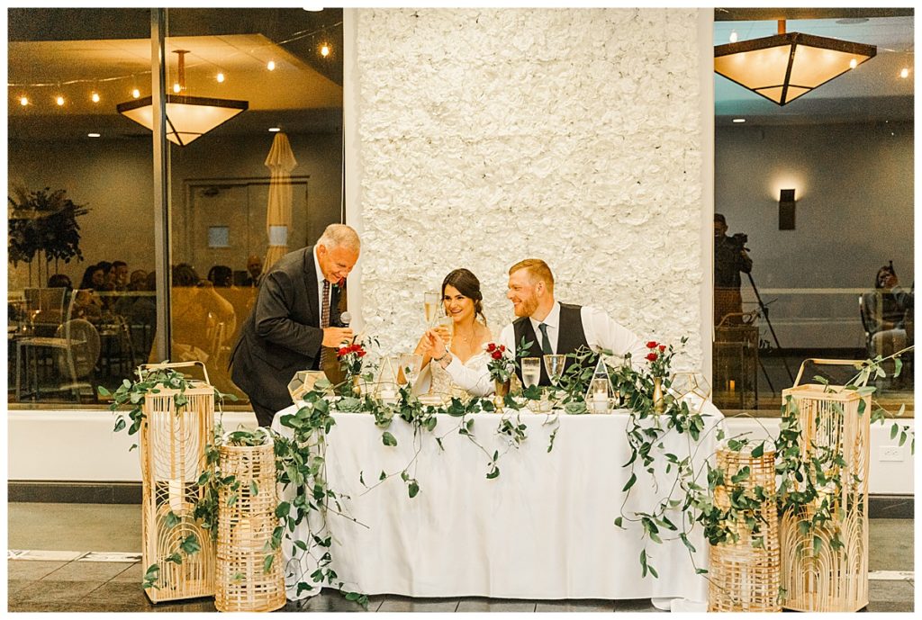 Chelsea & Kyle's Troon North Golf Club Reception | Toast