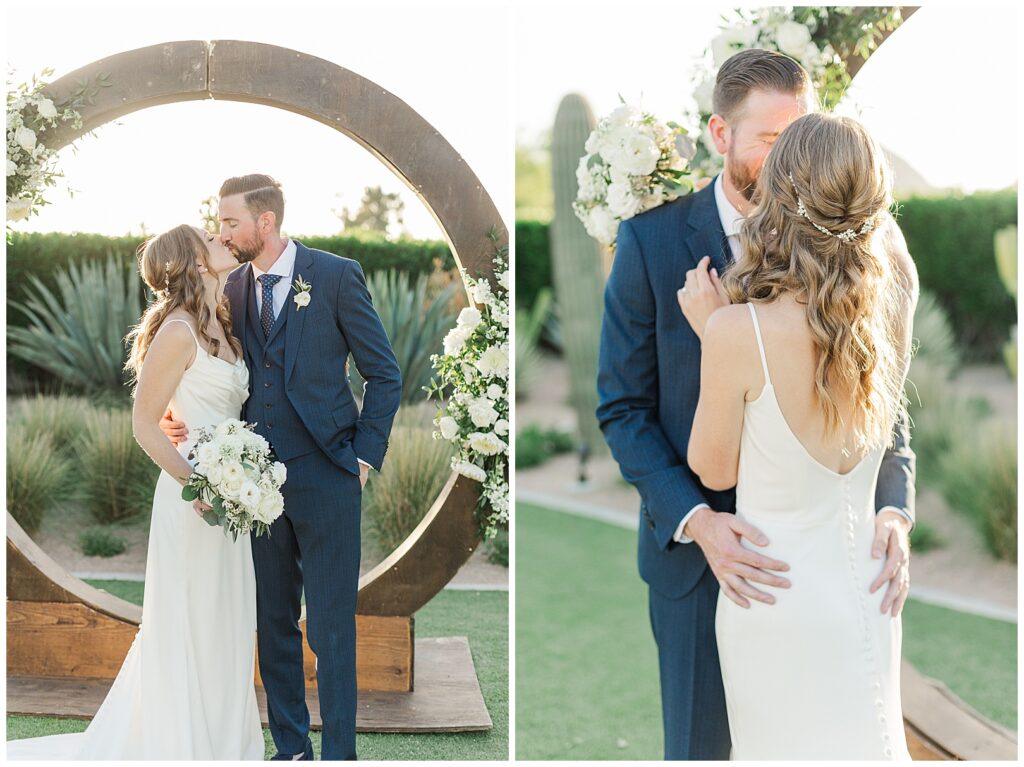 Just Married Portraits at Andaz Scottsdale 