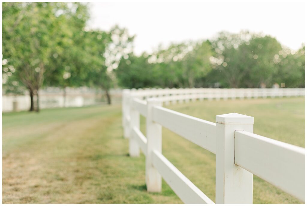 Morrison Ranch, white picket fence